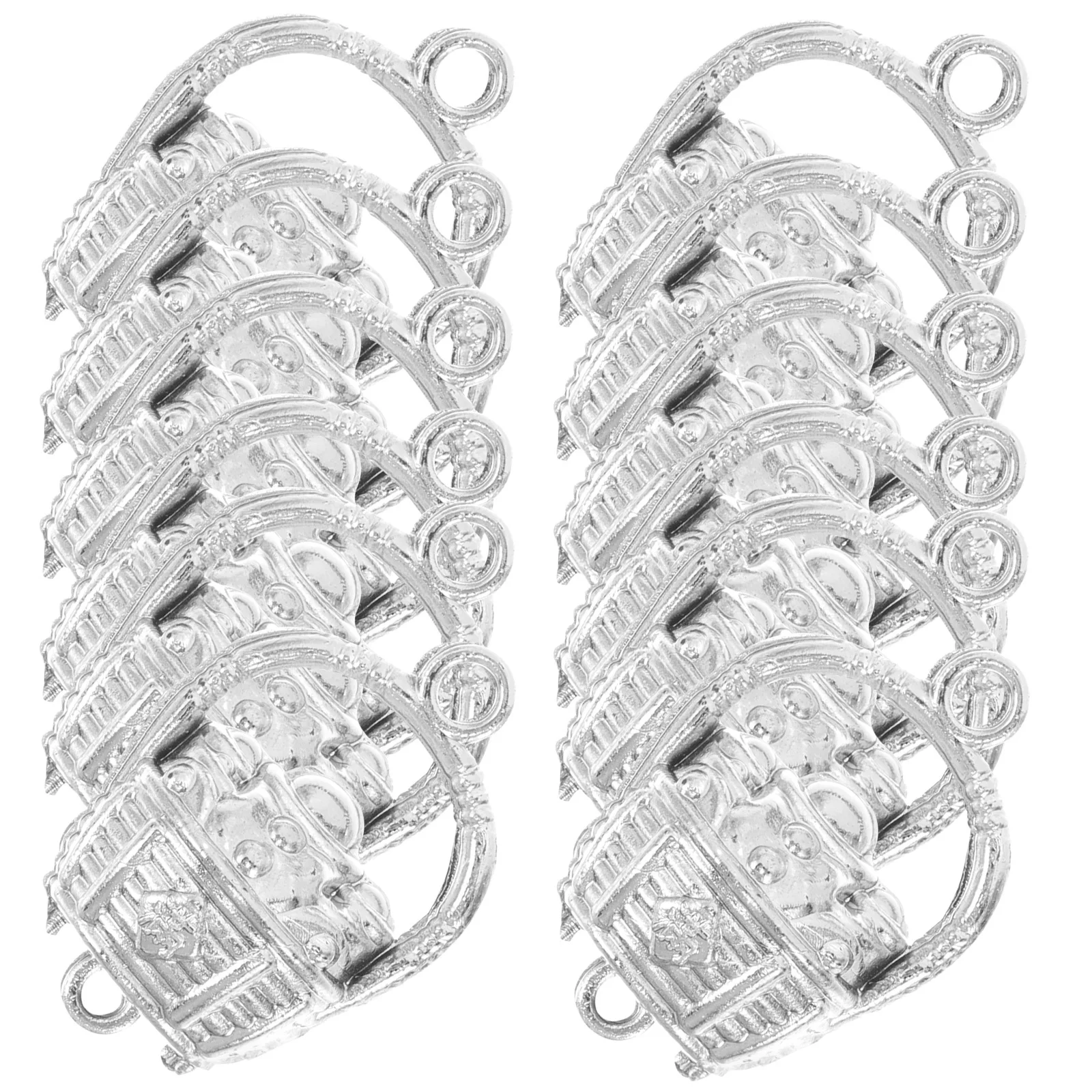 

40Pcs Flower Basket Charm Pendants Plastic Unique Design DIY Craft Supplies Party Hanging Decorations Christmas Mini Ornaments