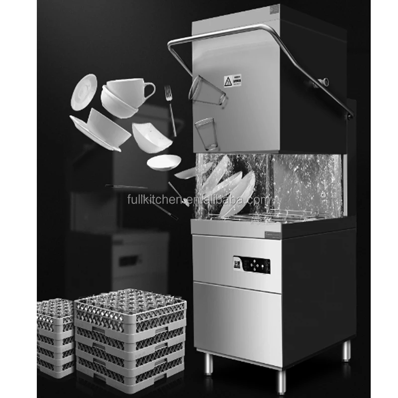 Commercial Kitchen Freestanding Automatic Wash Dishes Machine Electric Uncovering Dishwasher /Automatic Uncovering High Temperat