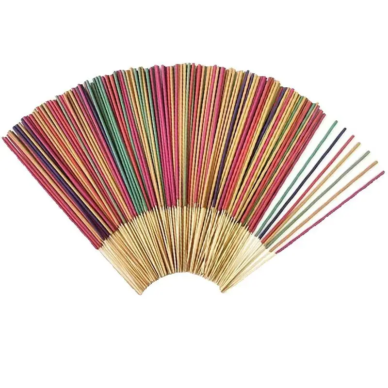100 Uds. Varillas de incienso mixtas, varillas de incienso de aromaterapia hechas a mano para meditación, aromas naturales de jardín