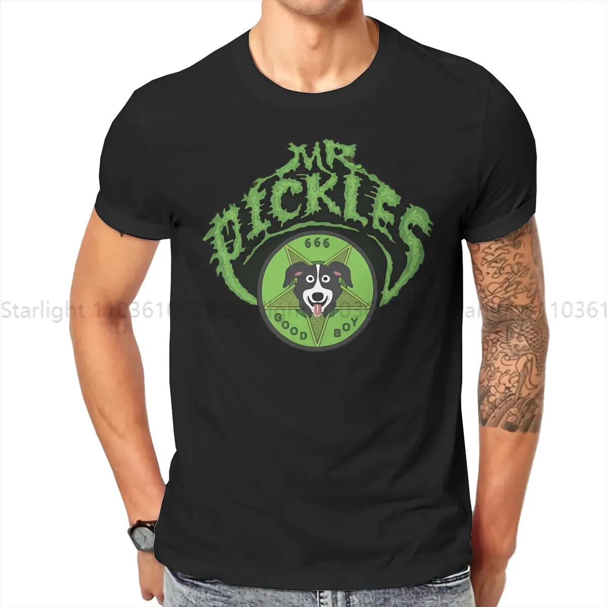 Green Hip Hop TShirt Mr Pickles Leisure T Shirt Summer T-shirt For Men Women