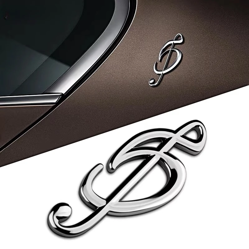 

Подходит для новых автомобилей 5 серии: наклейка на кузов в виде музыкальной ноты, модифицированная эмблема на C-стойку, боковая эмблема, персонализированная автомобильная наклейка.