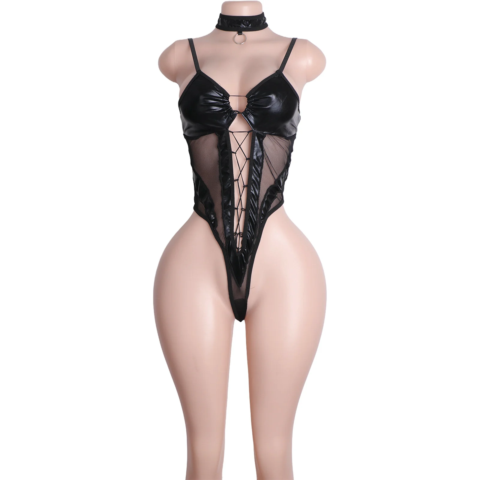 

Сексуальное бондажное бикини, эротическое белье, завязанный сетчатый купальник для женщин-наряд для танцев на пилоне, клубная одежда, соблазнительная модная одежда