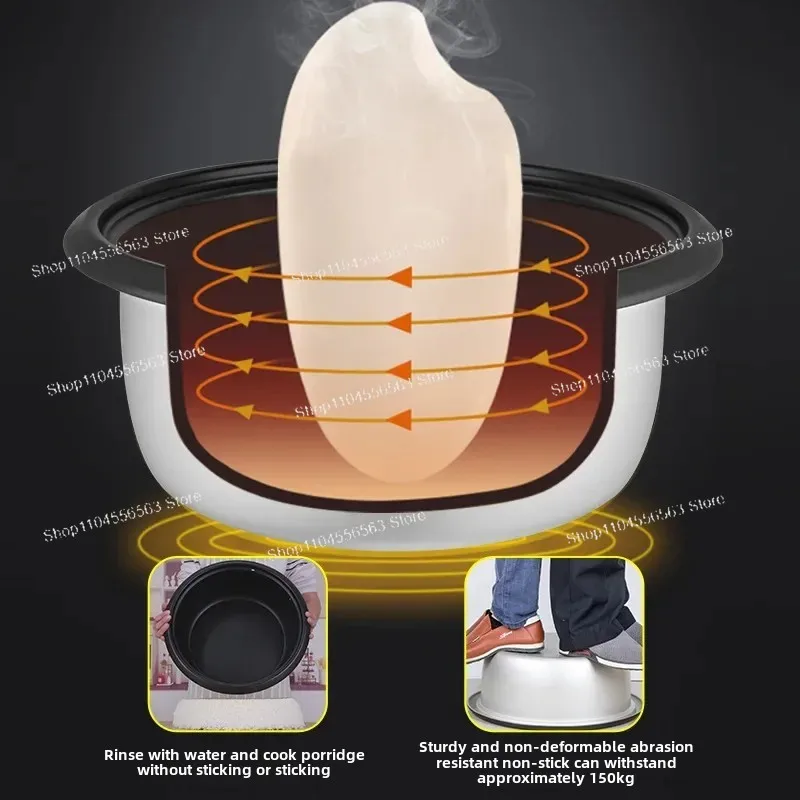 Olla arrocera 8/10/13/18/23/28/36L 6-70 personas Hotel comercial olla arrocera eléctrica súper grande utensilios de cocina comerciales