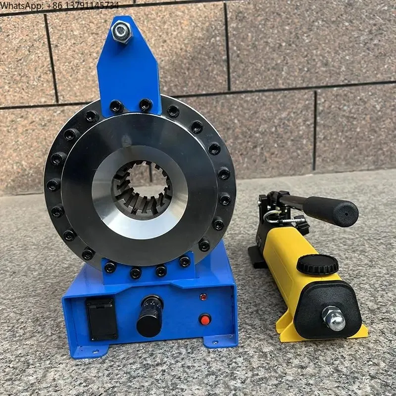 

Manual hydraulic pipe shrinking machine rubber hose high pressure oil explosion-proof portable pipe pressing machine