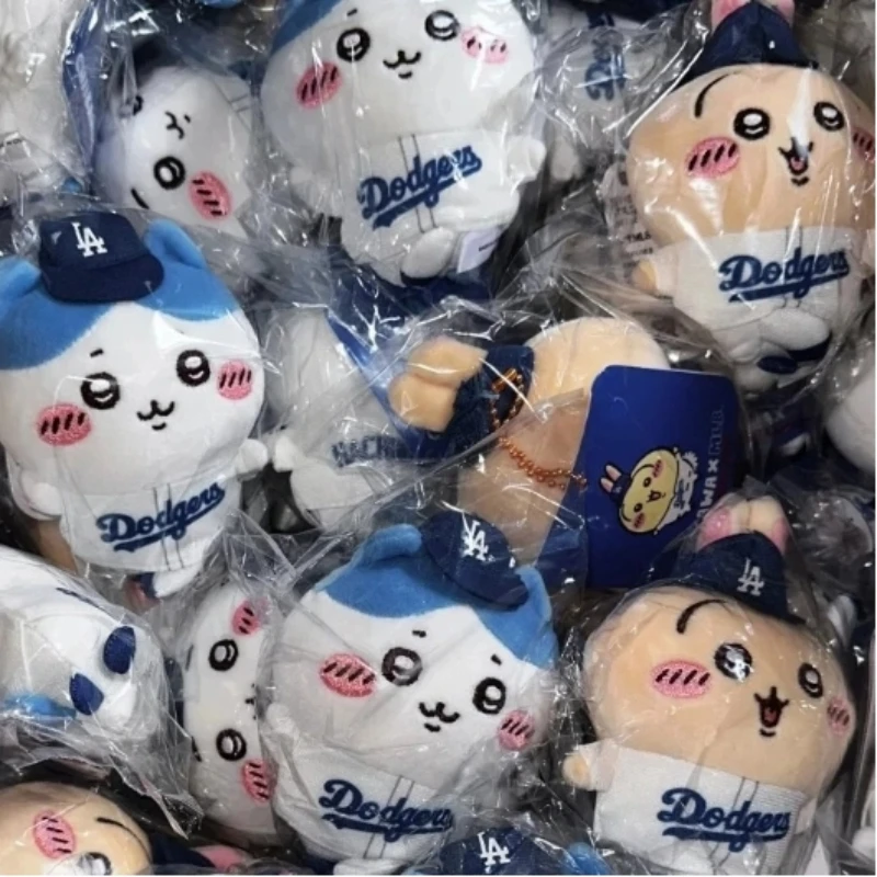 Usachi Chiikawa Bear Baseball Giants Cartoon Hachiware Usagi Shapeshift Sanrio Hello Kitty Kuromi Anime Hanger Knuffel Gift