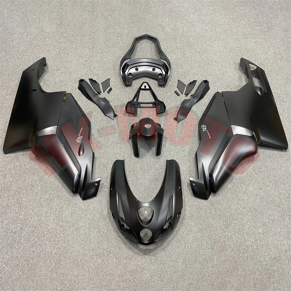 Motorcycle Fairing Kit Fit For 749 749S 999 999S 2003 2004 Double seat Bodywork Set High Quality Abs Injection Matt Black