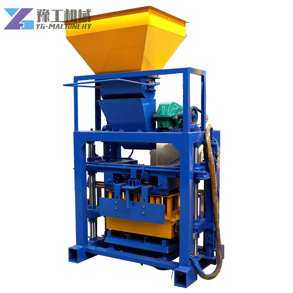 YG Block Hand Operated Concrete Cheap Automatic Brick Making Machine