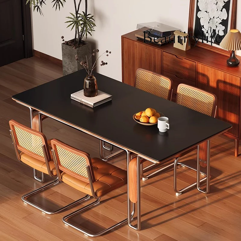 

зфранцузский стиль Wall Wood Dining Table Nordic Balcony Writing Lounge Dining Table Modern Office Desk Mesas De Comedor Living