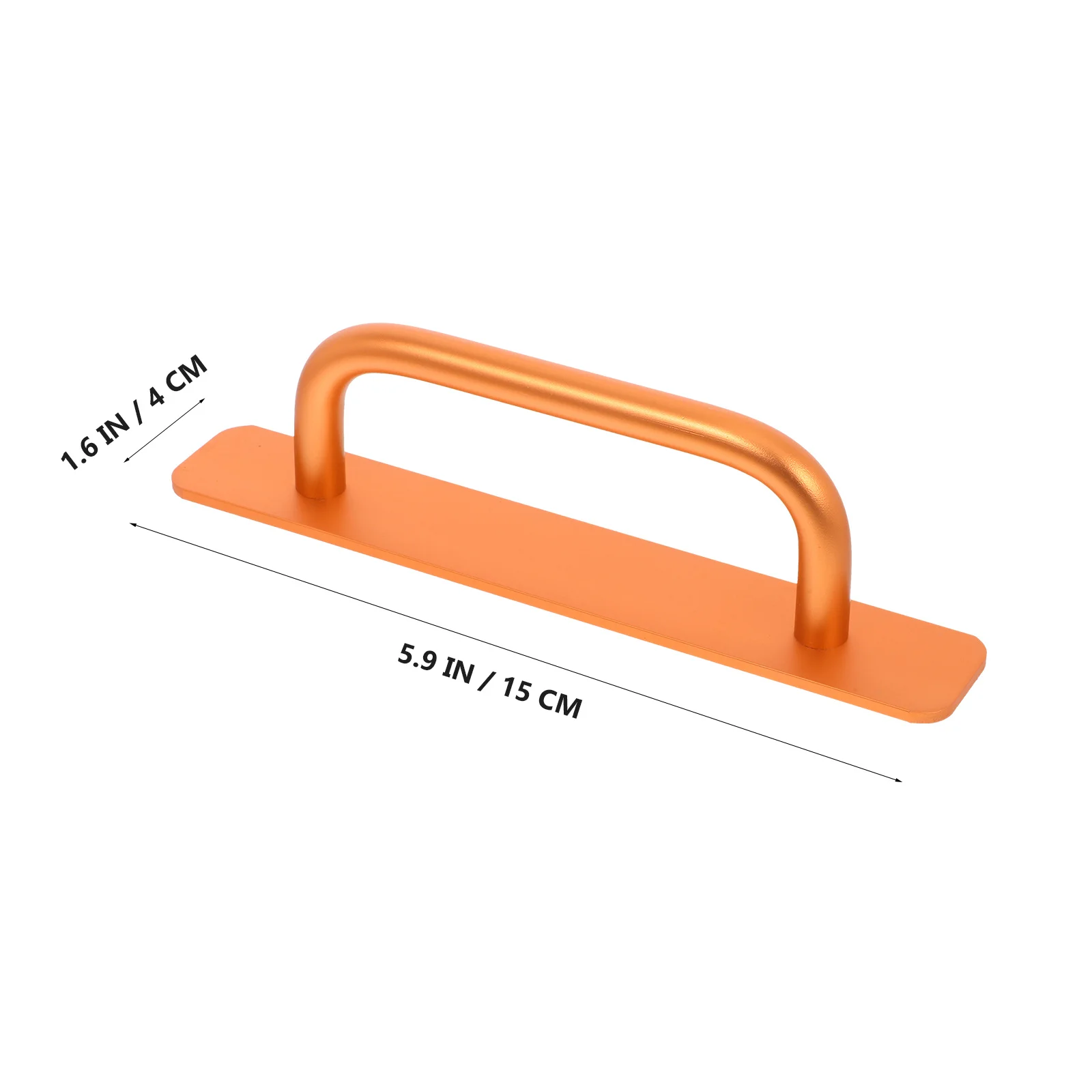 4 قطعة مقابض الأبواب سبائك الألومنيوم لا الحفر لاصق عصا على تسحب لانزلاق شرفة النوافذ خزانة الأبواب تصميم عصري دائم