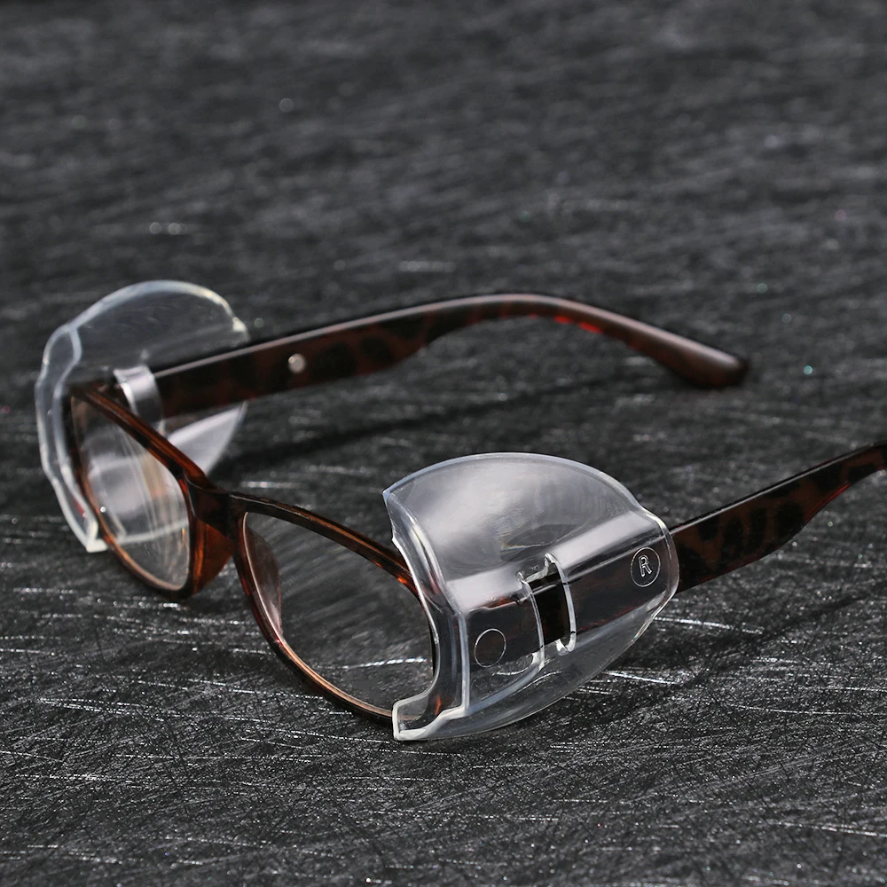 Universal Transparent Safety Glasses Safe Protection Protect Eyes Dustproof Eye Glasses Side Shields
