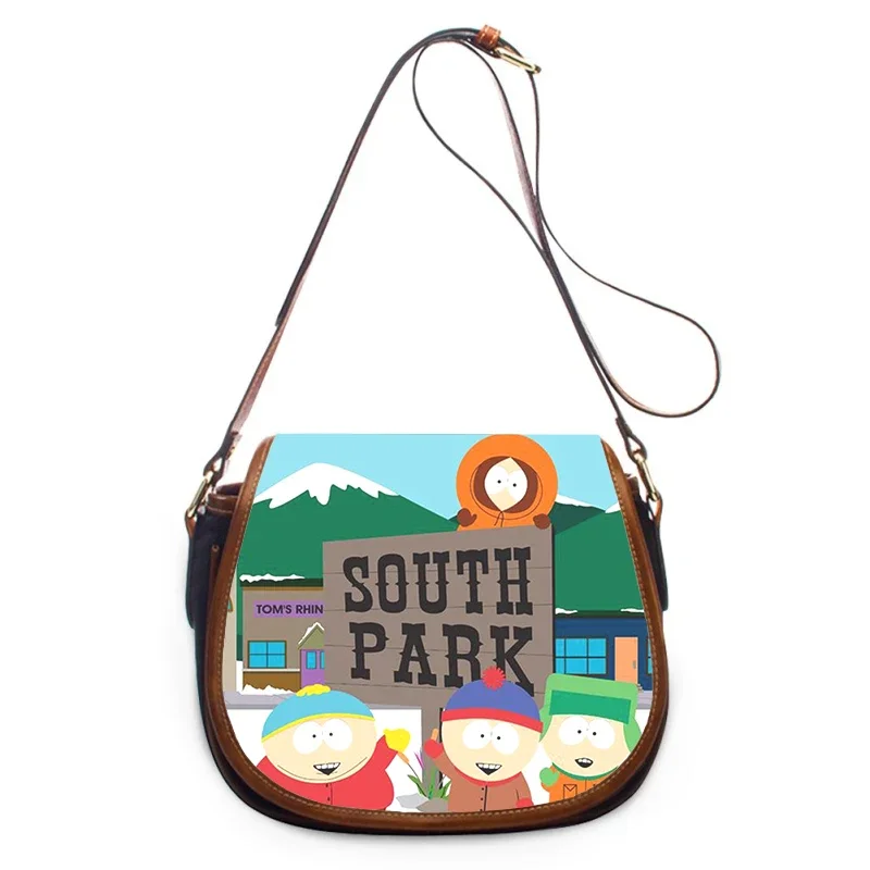 South-Park 3D Print New Fashion Women Crossbody Bag Luxury Handbags Women Bags Zipper Shoulder Bag Women Shoulder Bag