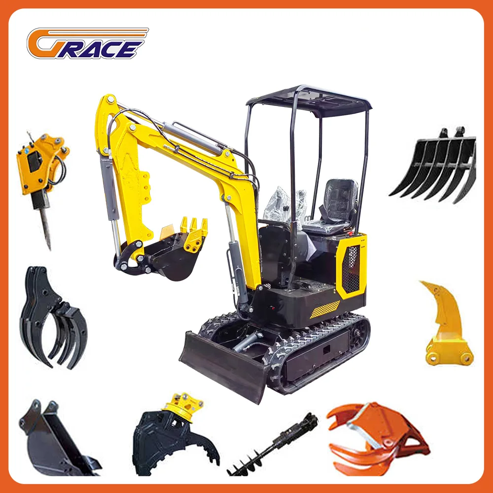 

CE Excavator Price 1 ton 1.5 ton 3 ton Small Micro Digger Machine Prices for Sale with EPA for Sale