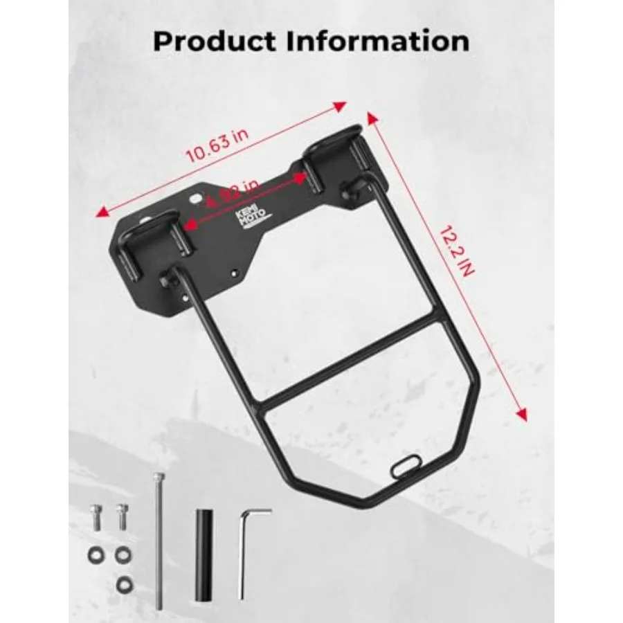 رف جانبي متوافق مع CT125 Trail 125 Hunter Cub 20212025 حامل تخزين جانبي لرف الأمتعة لتعزيز دراجة نارية السفر C #5
