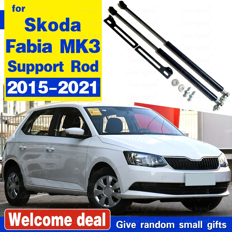 

Газовые стойки для Skoda Fabia Mk3 NJ Hatchback 2015-2021, модификация переднего капота, подъемник, поддерживает амортизаторы, пружины амортизатора, стержень