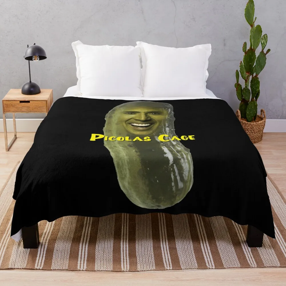 

Picolas Cage Throw Blanket Thermal Travel Blankets