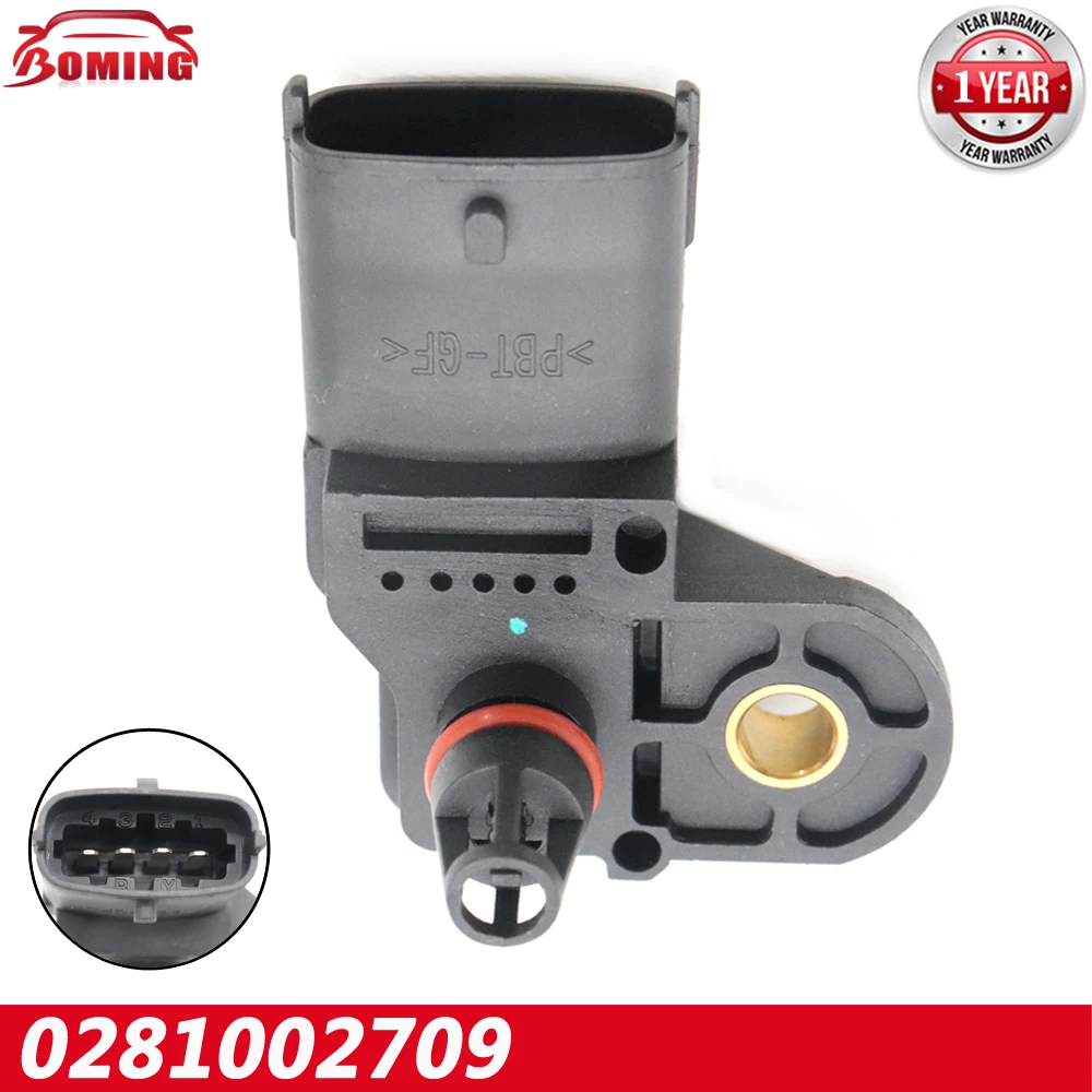 

Boot Intake Air Turbo Manifold Pressure MAP Sensor 0281002709 For Renault Grand Scenic Laguna Megane II For Suzuki Grand Vitara