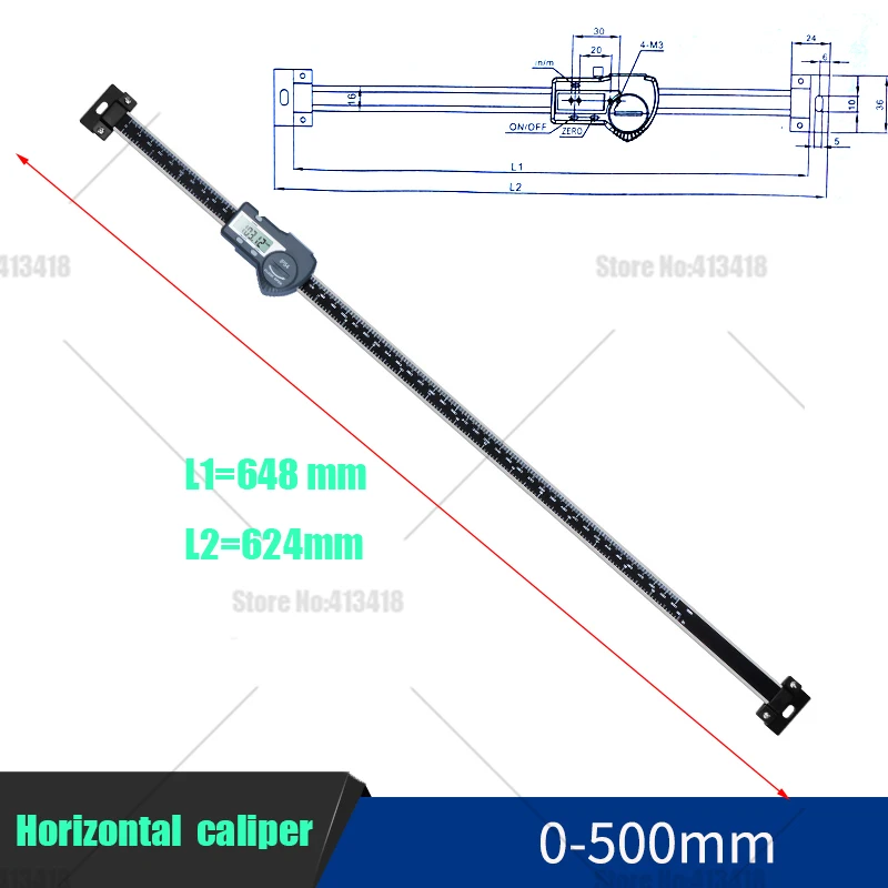 0-150mm 0-200mm 0-300mm 0-100mm Verticale digitale lineaire schalen Verticale schuifmaat 0,01mm