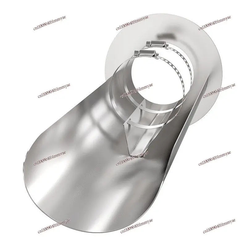 

Stainless Steel Gas Water Heater, Exhaust Pipe, Rain Cover, External Wall Out of Trend, Wall-hung Furnace, Hood, Rain Cover