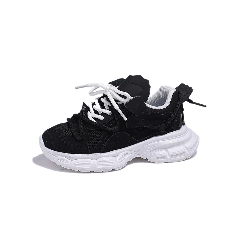 

Autumn 2023 New Children Mesh Shoes Boys Breathable Sneakers Kids Anti-slip Lightweight Running Shoes