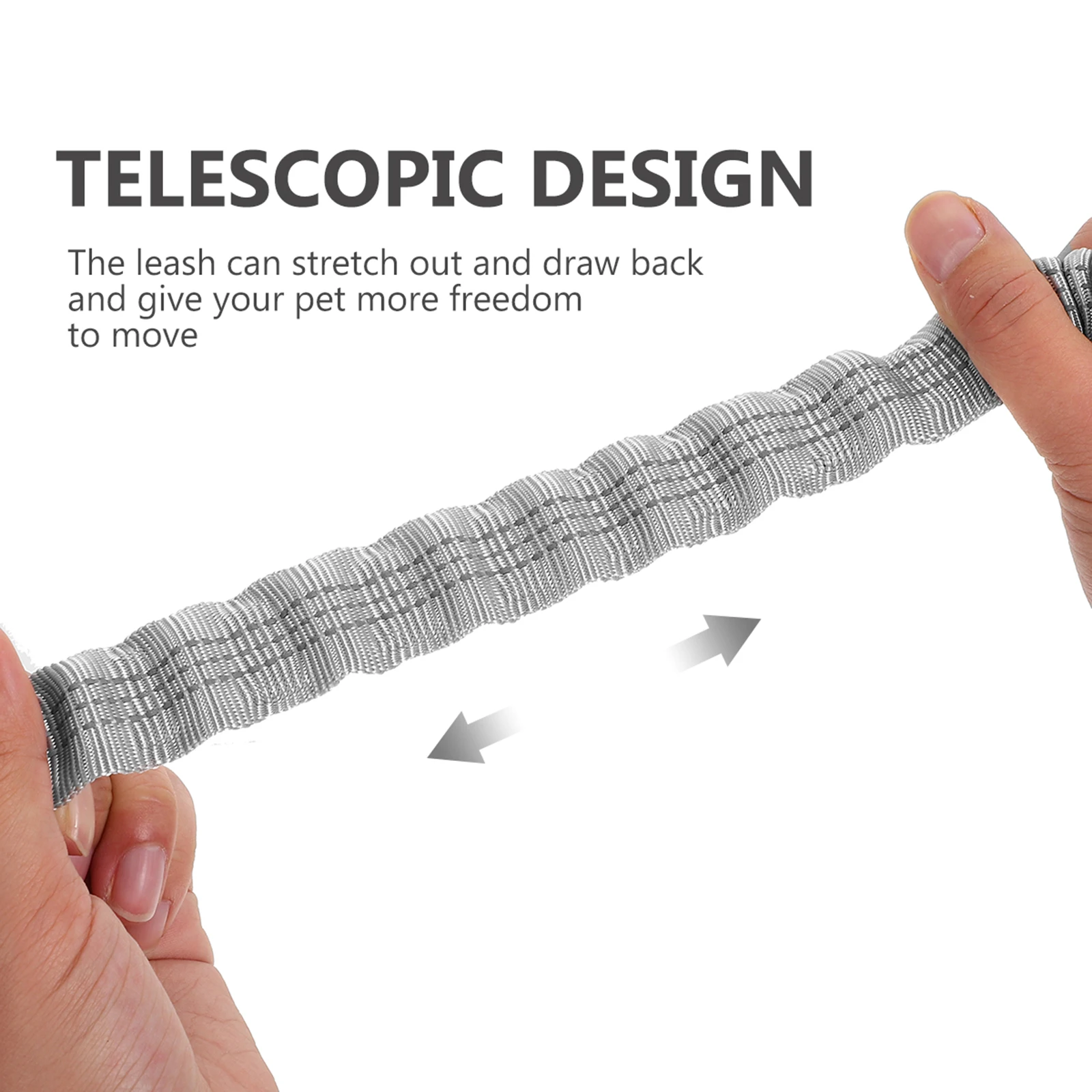 

Dual Head Dog Leash Strong Reflective Elastic Pet Leash for Large Small Dogs Outdoor Walking Training Comfortable Hand Control