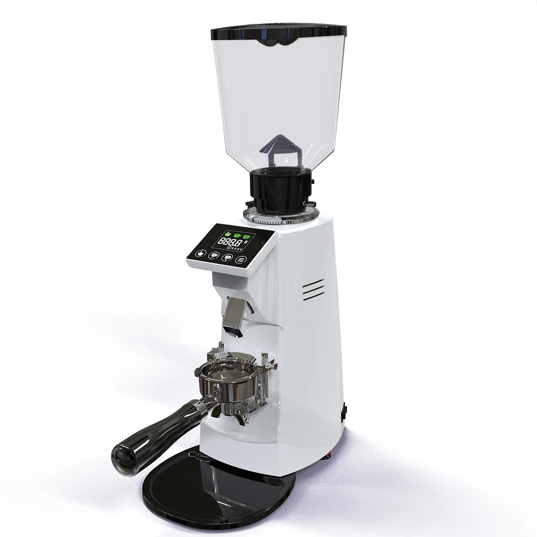 

Professional Commercial Industrial Electric Grind by Weight Coffee Grinder Machine Molino De Cafe Industrial