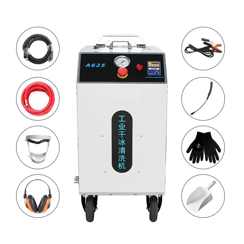 Low Cost Dry Ice Cleaning Machine Industrial Widely Using CO2 Dry Ice Cleaner Cars Engine Dry Ice Cleaning Machine for Australia