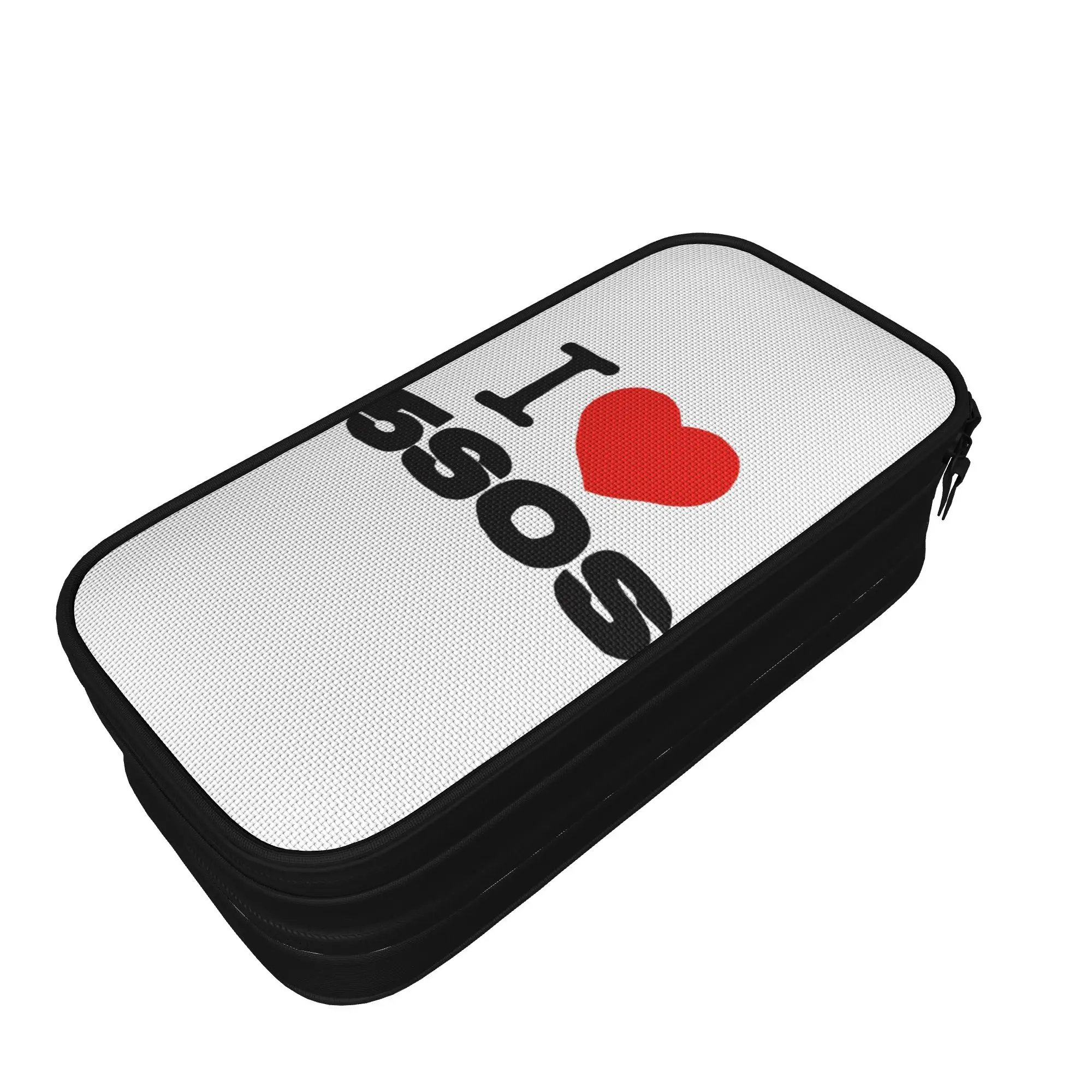 Estuches para lápices I Love 5SOS Punk Rock, divertidos estuches para lápices 5 Seconds of Summer para estudiantes, estuches grandes para estudiantes, regalo escolar