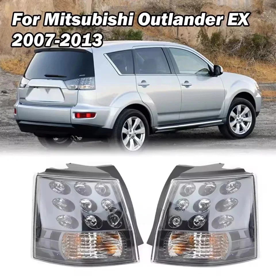 1Pc Tail Lights Led For MITSUBISHI Outlander EX 2007-2013 Rear Lamp Driving Reversing Stop Brake Turn Signal 8330A379