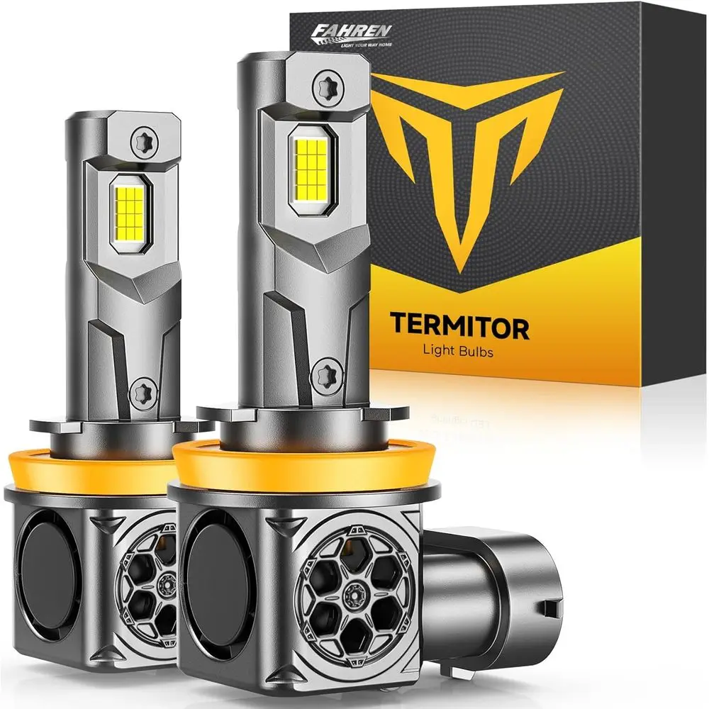 

Светодиодные лампы H11/H8/H9 2026 года, 110 000 лм, 14-кратно более яркие, 6500K холодный белый свет, мини-размер, гарантия 10 лет, Plug and Play, 2 штуки в упаковке