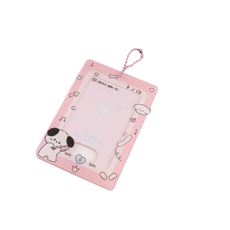 Dog Mobile Phone Cartoon Acrylic Card Sleeve Card Brick Goo Kali Brand Desktop Card Sleeve Small Card Protective Case