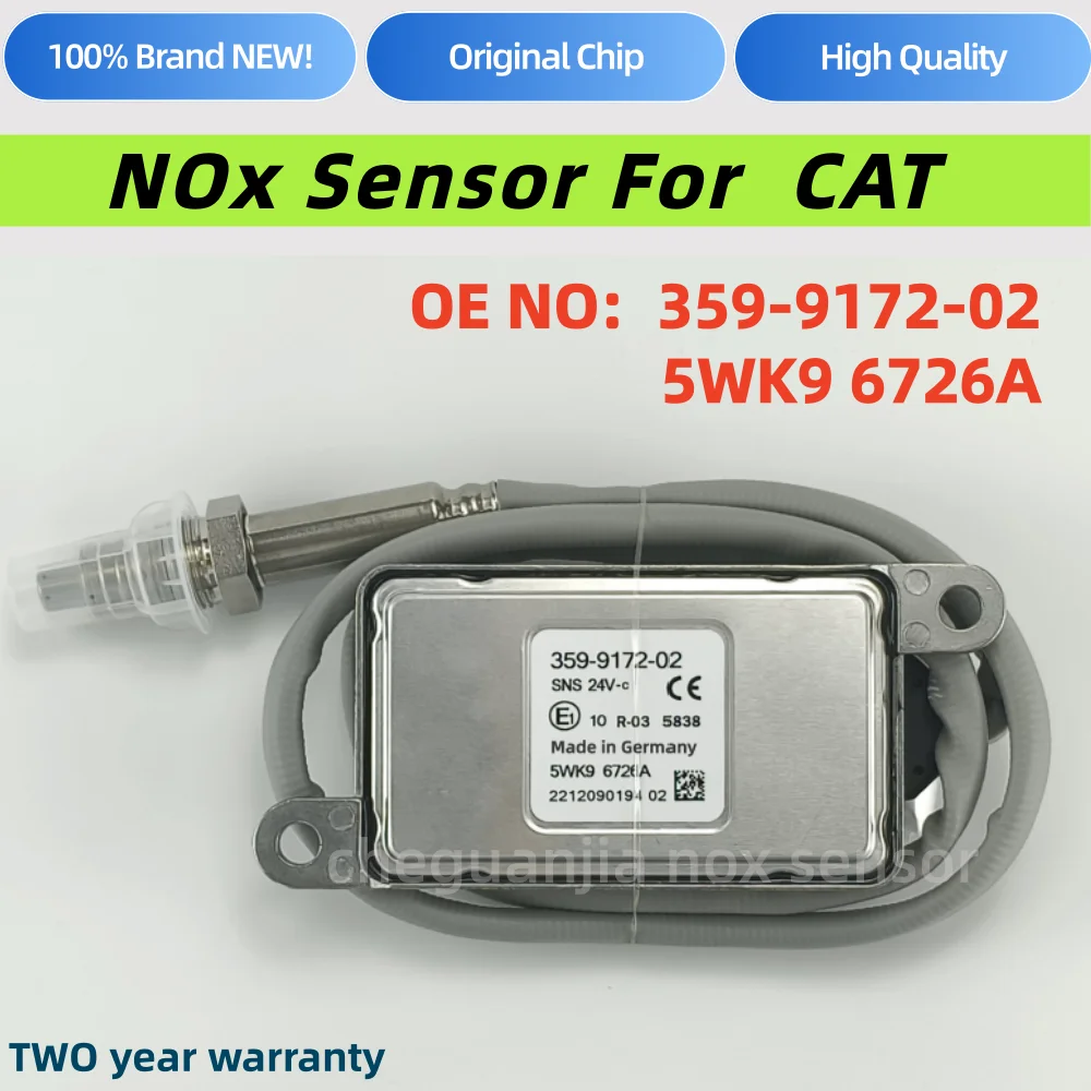 

5WK96726A NOx Sensor For CAT 359917202 Superb Quality Nitrogen Oxide Sensor 5WK9 6726A High Performance Good Price Auto Parts