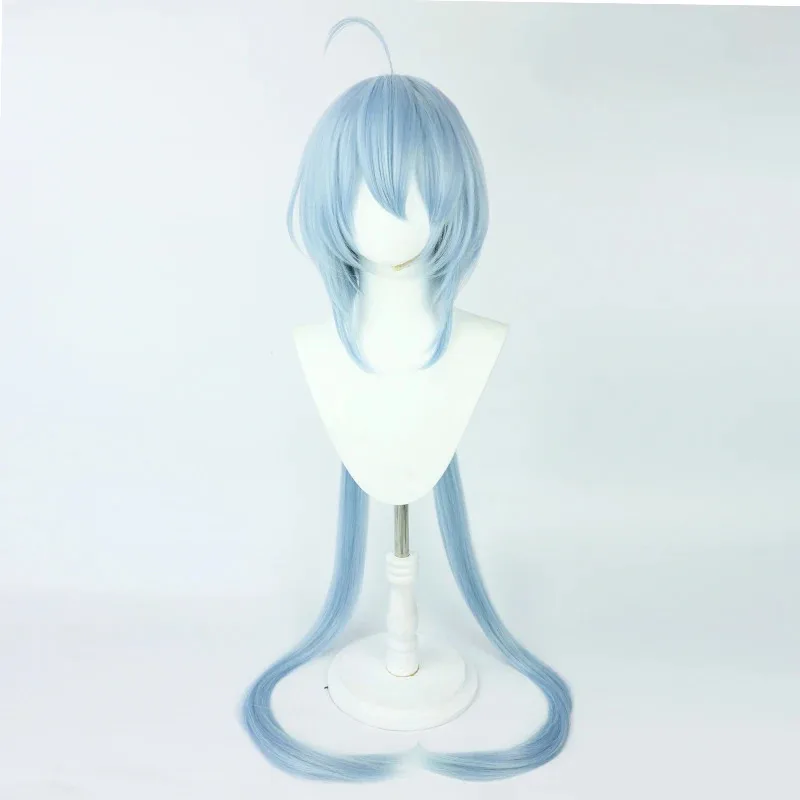 2025 yiyi Gioco Honkai Impact 3 Cosplay Griseo Super Lungo 135 cm Blu Resistente Al Calore Capelli Festa + Protezione Della Parrucca