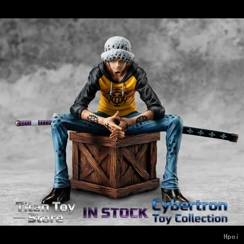 En Stock MegaHouse P.O.P "PBM" Serie One Piece Figura de Trafalgar Law Modelo Juguetes Regalos