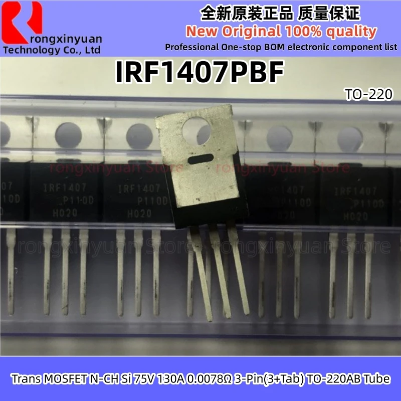 5-20 шт., оригинальные транзисторы IRF1407PBF IRF1407 TO-220