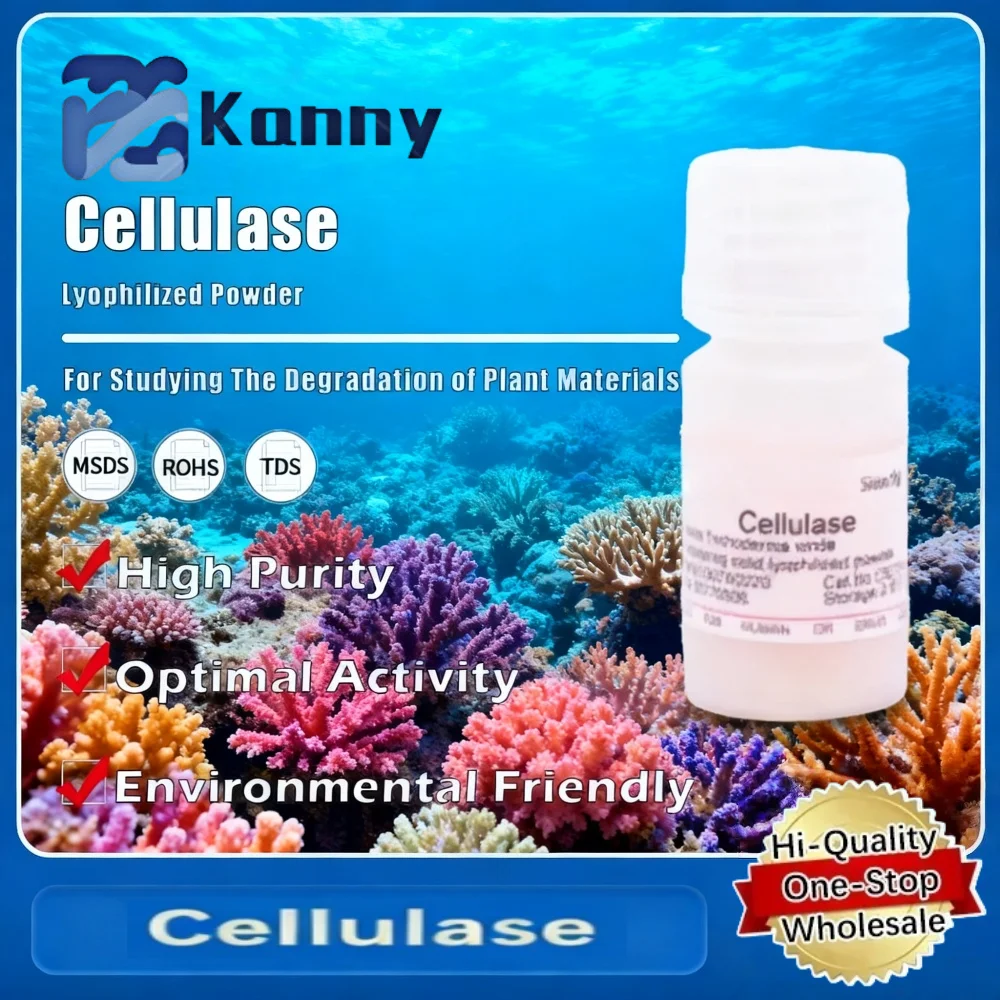 Cellulase for Cellulose Degradation and Laboratory Research Applications Original Product 3 sold