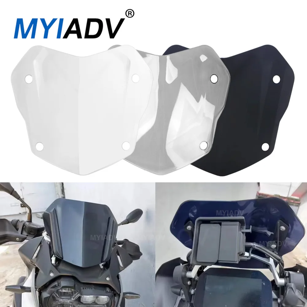 

R1250GS 2025 Windshield Windscreen Sport Screen For BMW R1200GS R1250 GS Adventure 2013-2024 Motorcycle Wind Deflector Protector