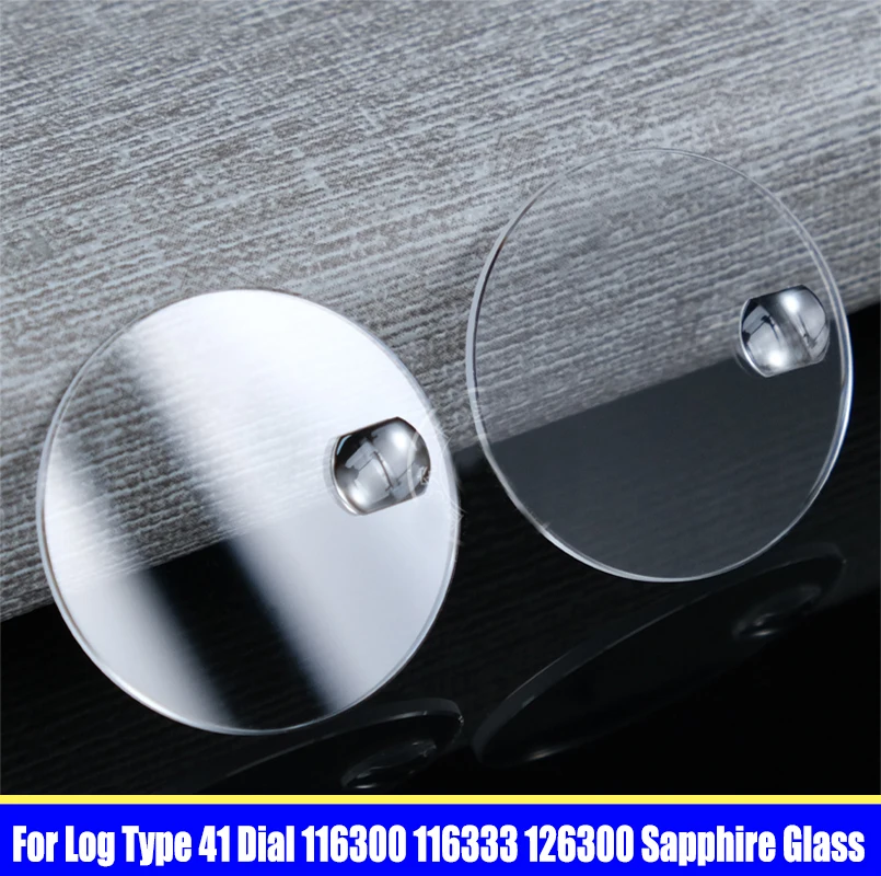 sapphire crystal For Rolex Datejust 41 Plate 116300 116333 126300 126331 126333 126334 Watch lenses Sapphire Glass Watch Mirror