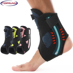 Ankle Brace: Advanced Metal Support for Men & Women, Prevention of Sprained Ankles with Metal Springs, ankle support for men