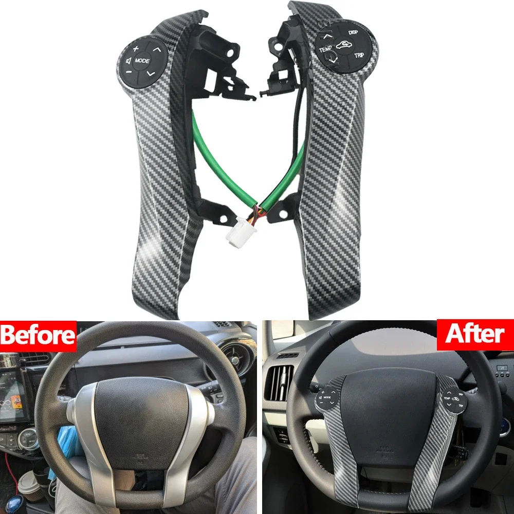 Suitable for Toyota Prius Hybrid Multi-function Steering Wheel Key Switch Accessories 45186-47030