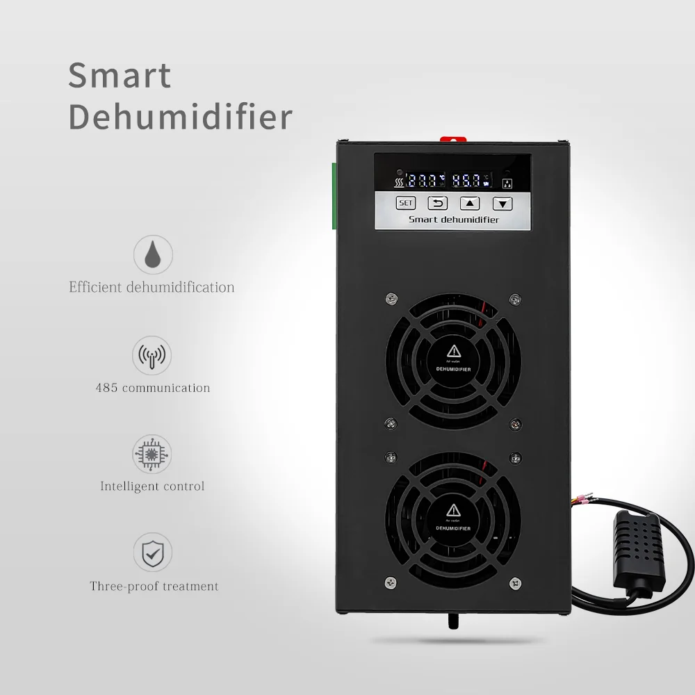 120W RS485 스마트 공기 건조기 캐비닛 용 산업용 자동 펠티어 제습기