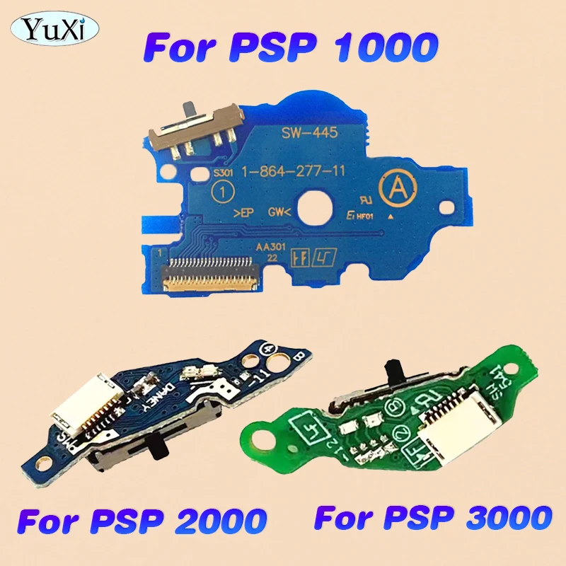 

1Pc For PSP 1000 2000 3000 Power Charger Switch Board ON OFF Switch PCB Board Replacement Part