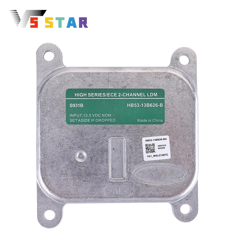 

HB53-13B626-B Full LED Headlight Module Control Unit For 2017-2019 Ford Police Interceptor Utility Base 3.5L 3.7L V6 Sliver