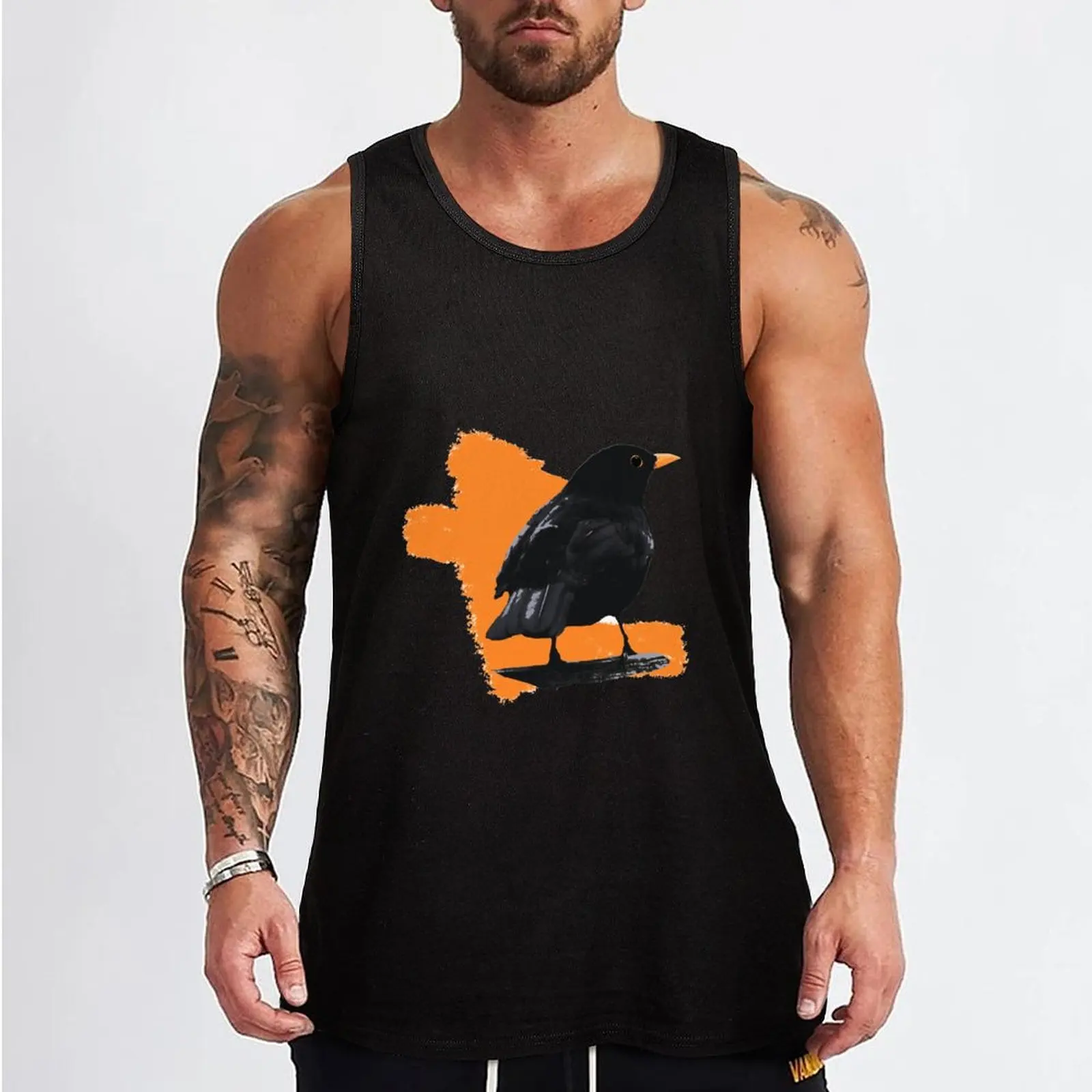 Blackbird fly Tank Top sports t-shirts for men t-shirts for men Men's sleeveless t-shirt Vest for boy