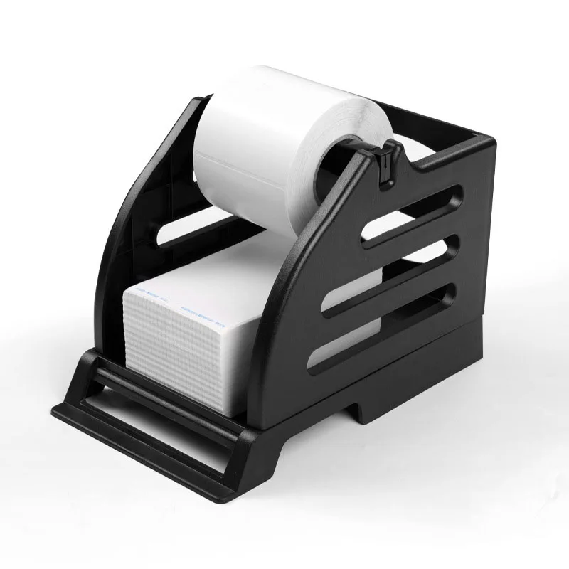 2-in-1 Thermal Paper Printer Stand Small Folding Bracket Side Single Box Label Bar Code Tag Printer Shelf