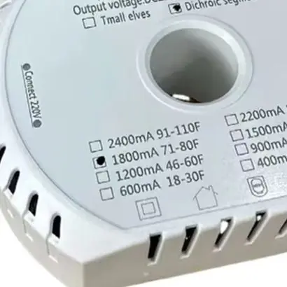 For Smart LED Driver 24-30V 1200-2200mA Dimming Color Changing P'ower Supply For Chandelier Ceiling Light Strip Dual Input Outpu