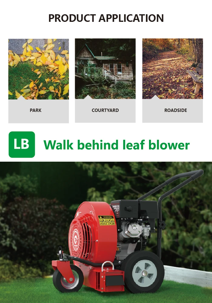 2023 Premium Quality Industrial & DIY Walk behind Leaf Blower Factory Manufactur