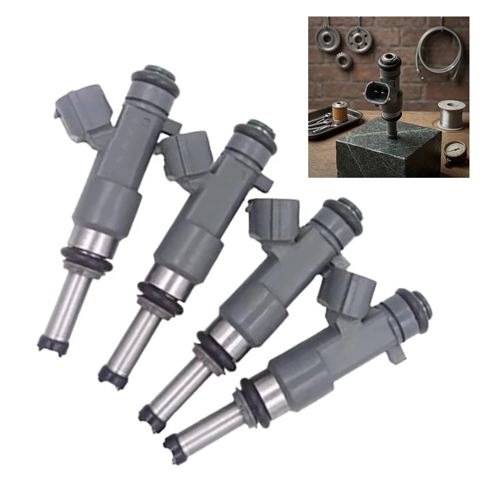 Fuel Injector 16600-EA00A For Nissan For Frontier 2.5L L4 2005-2019 For NP300 2.5L L4 2016 2017 High Flow Atomizing Nozzle