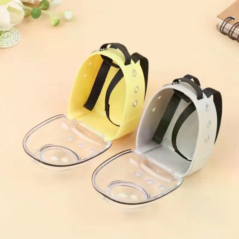 1/12 Poppenhuis Miniatuur Pop Rugzak Huisdier Kat Tas Model Meubels Accessoires Voor Poppenhuis Decor Kids Fantasiespel Speelgoed Gift