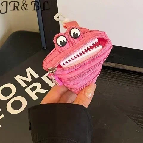 Zipper Creative Change KeychainInstagram Monster Lipstick Headphone Bag Pendant Mini Cute Pendant Trendy Jewelry