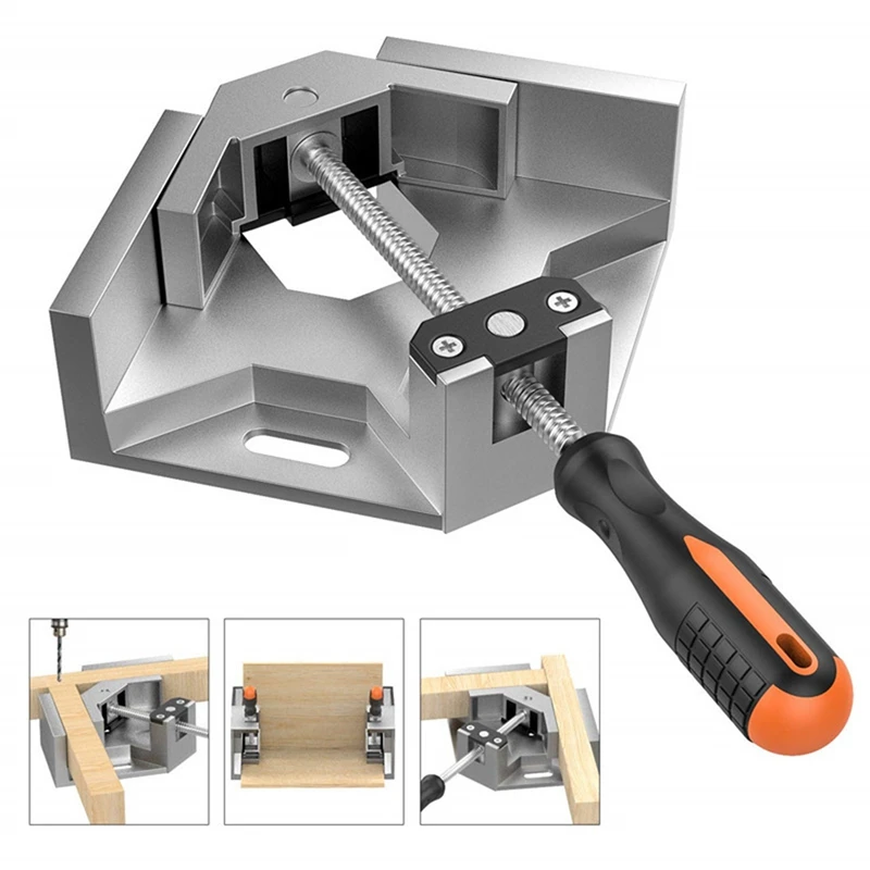 1 Piece Right Angle Clip Clamp Tool Woodworking Clip Right Angle Folder 90 Degree